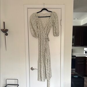 REFORMATION Floral Wrap Dress